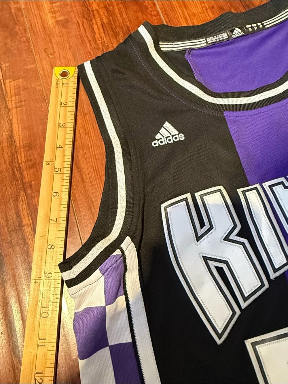 Jason Williams Sacramento Kings #55 Jersey Mens Sz Small Purple/Blk Preowned!